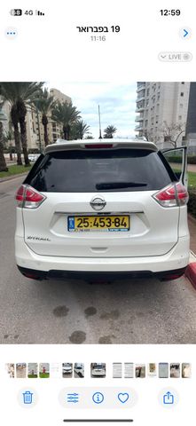 מודעת רכב ניסאן אקס טרייל