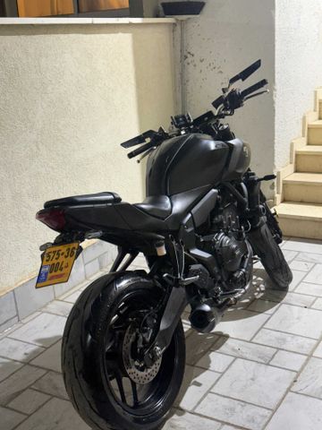מודעת רכב ימאהה MT 07