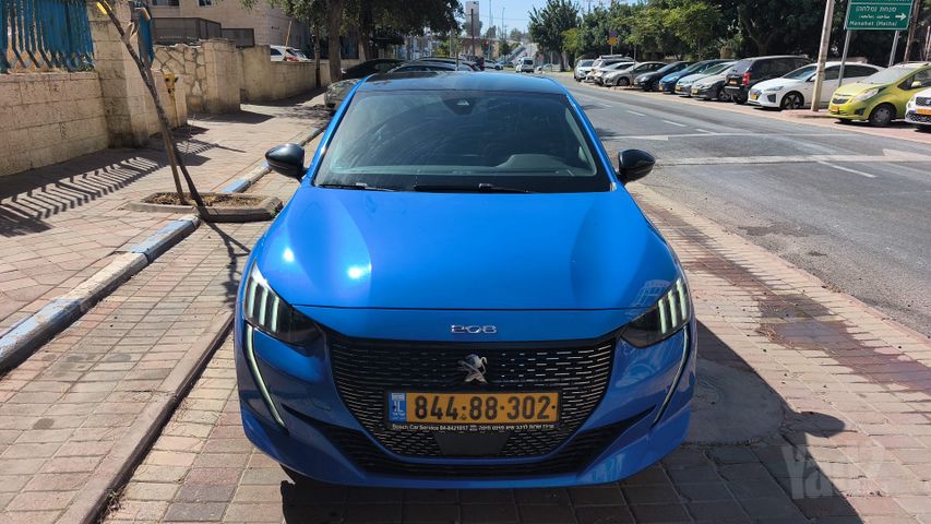 מודעת רכב פיג'ו 208