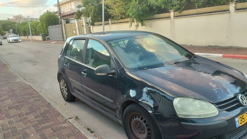 מודעת רכב פולקסווגן גולף