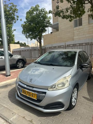 מודעת רכב פיג'ו 208