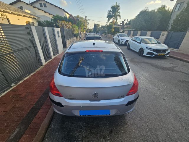 מודעת רכב פיג'ו 308