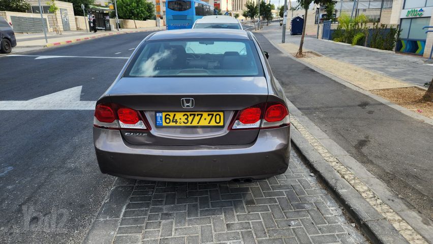 מודעת רכב הונדה סיוויק