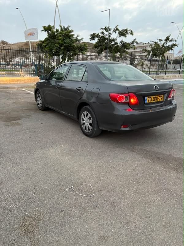 מודעת רכב טויוטה קורולה