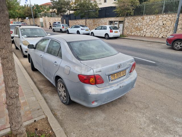 מודעת רכב טויוטה קורולה