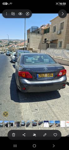 מודעת רכב טויוטה קורולה