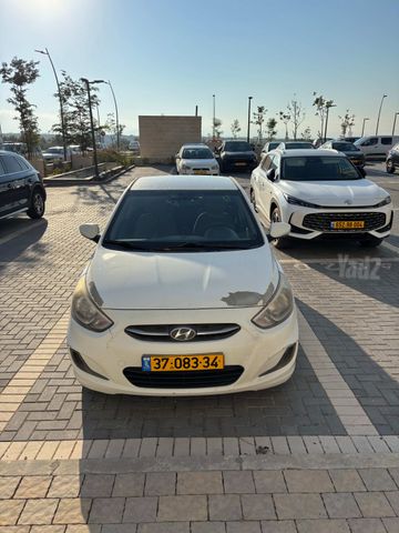 מודעת רכב יונדאי אקסנט i25