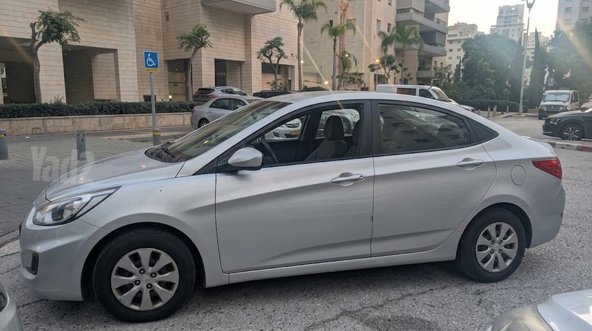 מודעת רכב יונדאי אקסנט i25