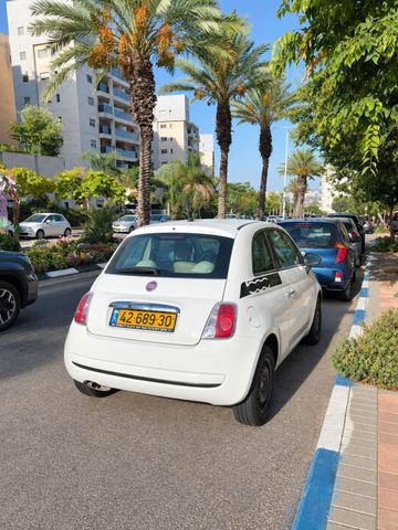 מודעת רכב פיאט 500