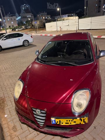 מודעת רכב אלפא רומיאו מיטו