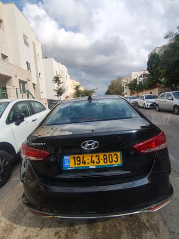 מודעת רכב יונדאי אקסנט i25