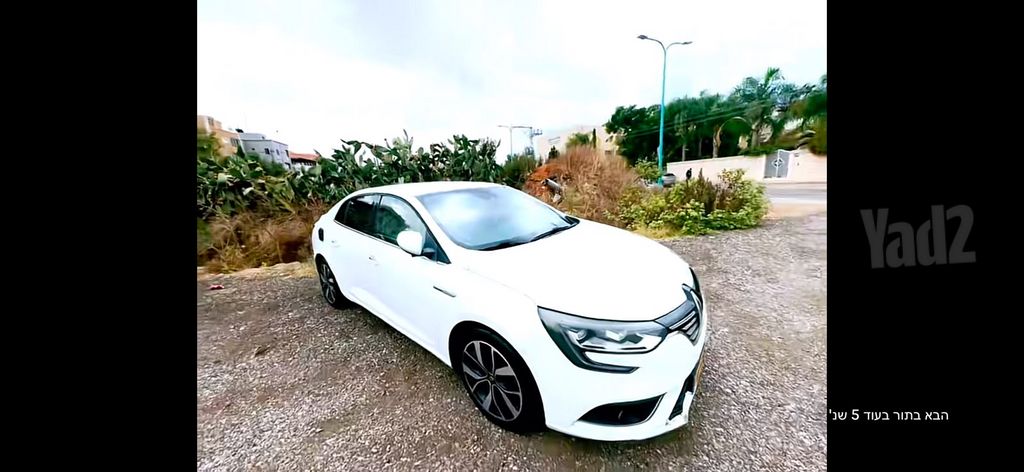 מודעת רכב רנו מגאן