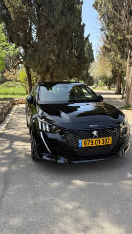 מודעת רכב פיג'ו 208