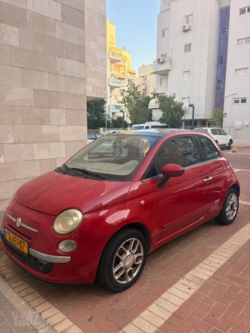 מודעת רכב פיאט 500