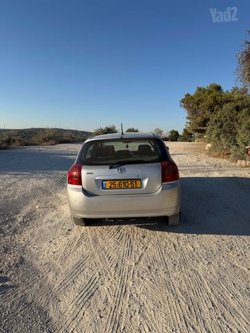 מודעת רכב טויוטה קורולה