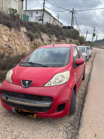 מודעת רכב פיג'ו 107