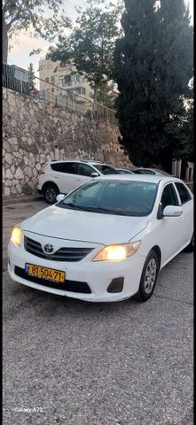 מודעת רכב טויוטה קורולה