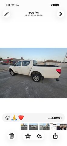 מודעת רכב מיצובישי טרייטון / L200