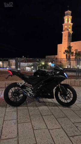 מודעת רכב ימאהה YZF-R125