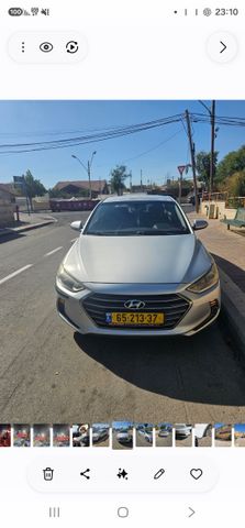 מודעת רכב יונדאי אלנטרה