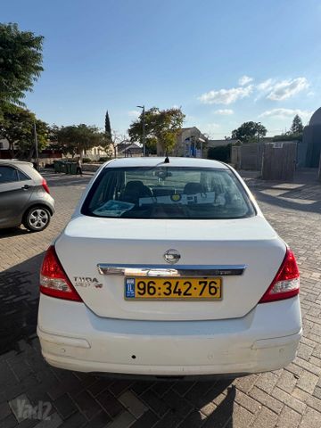 מודעת רכב ניסאן טידה