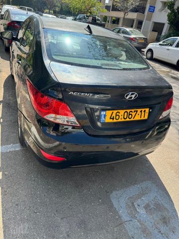 מודעת רכב יונדאי אקסנט i25