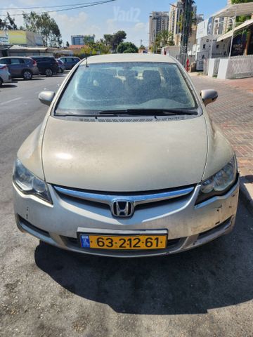 מודעת רכב הונדה סיוויק