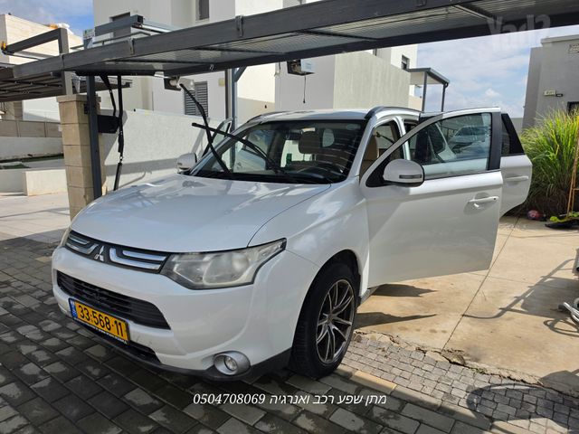 מודעת רכב מיצובישי אאוטלנדר