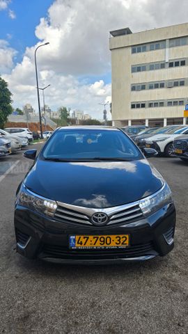 מודעת רכב טויוטה קורולה