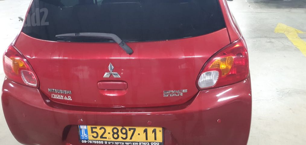 מודעת רכב מיצובישי ספייס סטאר