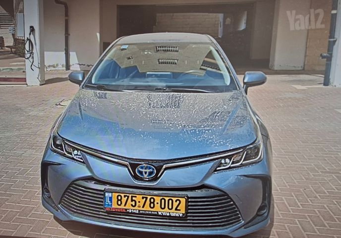 מודעת רכב טויוטה קורולה