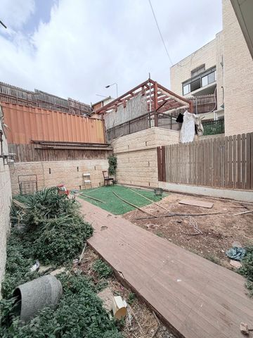 דירת גן למכירה בירושלים (תיווך) — 4