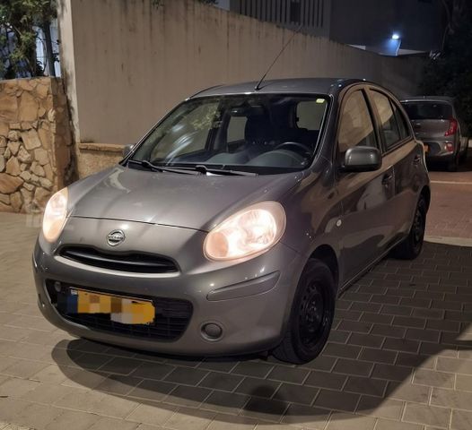 מודעת רכב ניסאן מיקרה