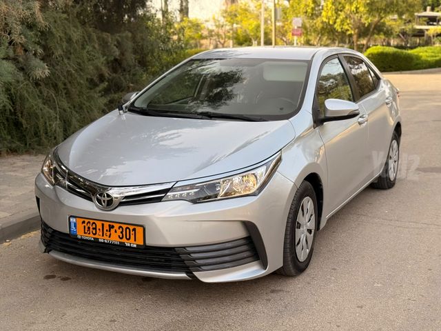 מודעת רכב טויוטה קורולה
