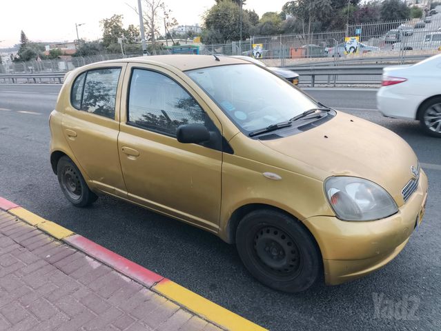 מודעת רכב טויוטה יאריס