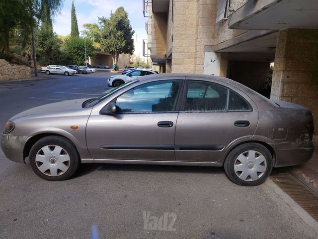 מודעת רכב ניסאן אלמרה