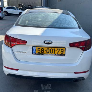מודעת רכב קיה אופטימה