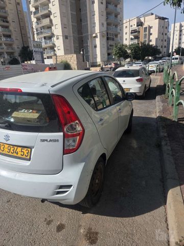 מודעת רכב סוזוקי ספלאש