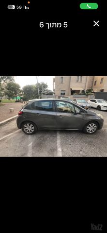 מודעת רכב פיג'ו 208