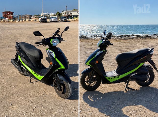 מודעת רכב קימקו מובי S 125i CBS