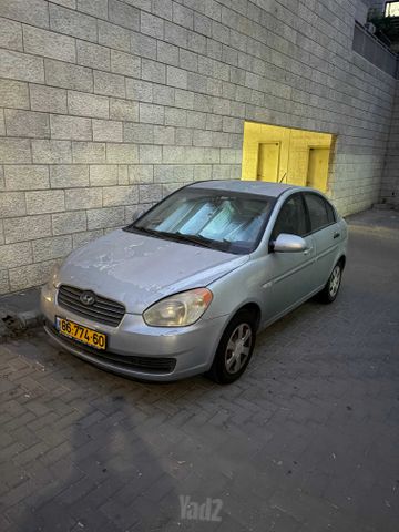 מודעת רכב יונדאי אקסנט i25