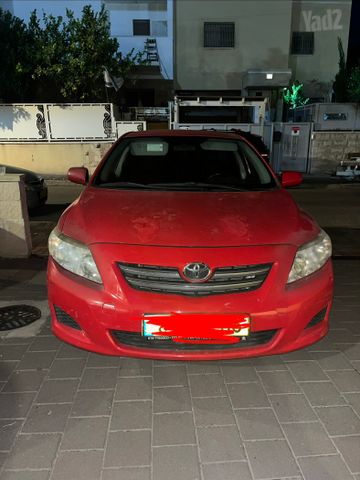 מודעת רכב טויוטה קורולה