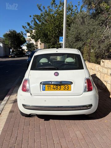 מודעת רכב פיאט 500