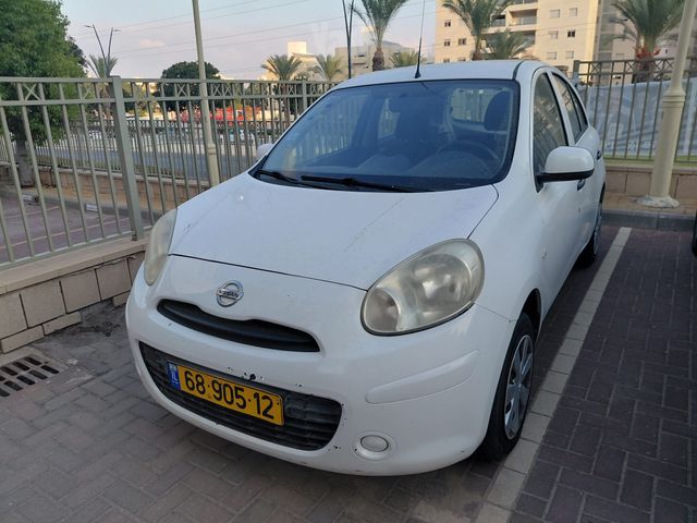 מודעת רכב ניסאן מיקרה