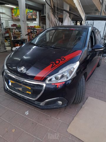 מודעת רכב פיג'ו 208
