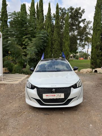 מודעת רכב פיג'ו 208