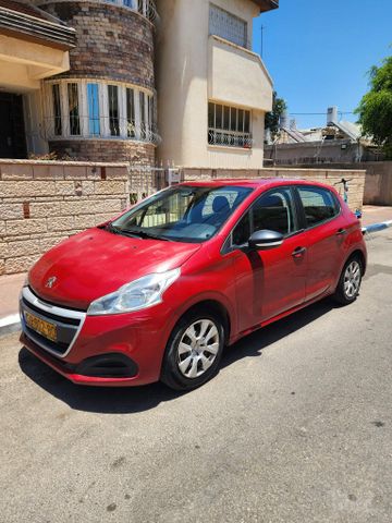 מודעת רכב פיג'ו 208