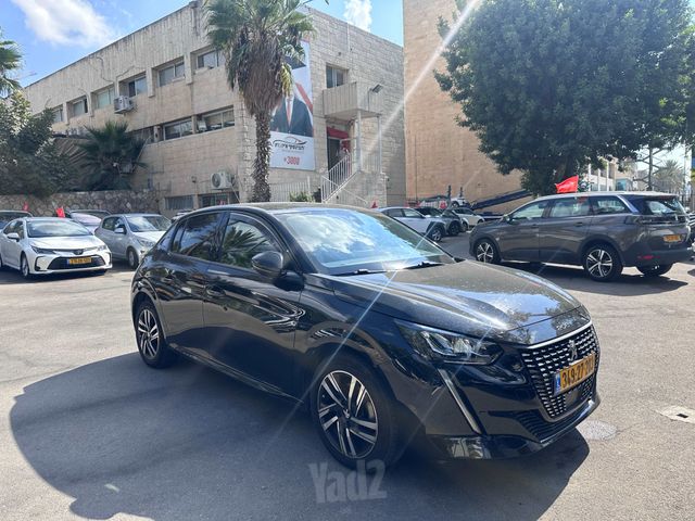 מודעת רכב פיג'ו 208