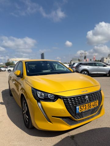 מודעת רכב פיג'ו 208