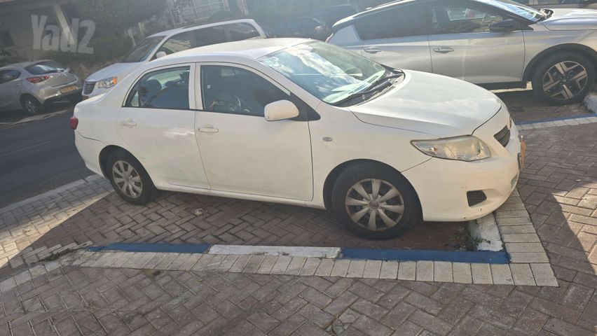 מודעת רכב טויוטה קורולה